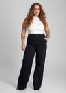 Calça Sarja Sawary Plus Size Wide - 282220