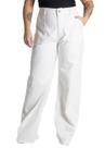 Calça Sarja Sawary Plus Size Wide Leg - 281114 - off white 52