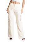 Calça Sarja Sawary Wide Leg - 281529 - amarelo 42