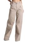 Calça Sarja Sawary Wide Leg - 281825 - Areia 44