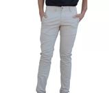 Calça Sarja Slim Masculina Essencial Ogochi 002469119 Bege