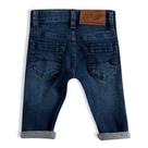 Calça Sarjada com bolsos Baby Marinho Tamanho:E