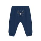 Calça Saruel Bebê Menino de Ursinho Azul Brandili