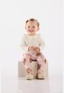 Calça Saruel em Malha Peluciada para Bebê Menina Up Baby Calça Saruel em Malha Peluciada para Bebê Menina Up Baby