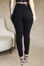 Calça Sawary Jeans Curvas Perfeitas Tecnologia Que Modela, Preto Classico e Toque Premium