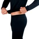 Calça Segunda Pele Térmica Masculina Inverno Extremo Neve Viagem Moto Esportes Lazer Preto