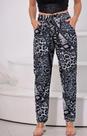 Calça Skin Malha Crepe Estampada Animal Print Pura Magia