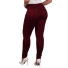 Calça Skinny Cintura Média Levanta Bumbum Ri19 para Mulheres Altas Transforme Seu Look