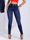 Calça Skinny com Cordão de Amarração PitBull Jeans 90802 COR:AZUL ESCUROTAMANHO:42