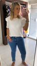 Calça Skinny Cós Alto Up