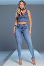 CALÇA SKINNY CÓS LARGO Lançamento Pit Bull jeans REF 88540