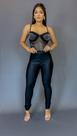 Calça skinny de cirrê