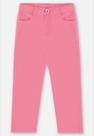 Calça Skinny em Sarja com Elastano Infantil Menina Up Baby
