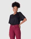 Calça Skinny Feminina Cintura Média Em Flex Jeans