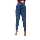 Calça skinny hot pant azul médio rocks jeans cl6097 Calça skinny hot pant azul médio rocks jeans cl6097