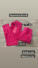 Calça Skinny Rosa