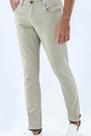 Calça slim de sarja bege 40/42/46