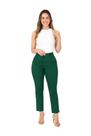 Calça Slouchy Cropped Muito Mais Verde Esmeralda Cintura Alta Calça Slouchy Cropped Muito Mais Verde Esmeralda Cintura Alta