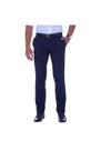 Calça Social Danithais Slim Azul Marinho