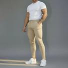 Calça Social Masculina Bengaline Com Elastano Slim Premium