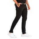 Calça Social Masculina Sarja Bolso Embutido Slim Skinny