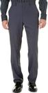 Calça social Perry Ellis Portfolio Performance para homens Charcoal Calça social Perry Ellis Portfolio Performance para homens Charcoal