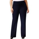 Calça Social Plus Size, Alfaiataria, Marinho, Tamanhos até o 58