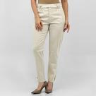 Calça Specific Jeans Cigarrete em Tecido Feminina