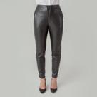 Calça susie mom couro feminino Calça susie mom couro feminino