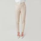 Calça susie mom couro feminino
