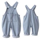 Calça suspensa jeans Happy Cherry Baby Overall de 4 a 5 anos