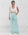 Calça Suspensa Menta Amenize Calça Suspensa Menta Amenize