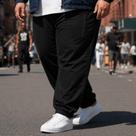Calça Tactel Elastano Bolso Zíper Plus Size Masculina Extra Grande Conforto e Estilo G1 a G18 Calça Tactel Elastano Bolso Zíper Plus Size Masculina Extra Grande Conforto e Estilo G1 a G18