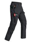Calça tática masculina Rapoo Cargo Work Ripstop preta 107x81cm
