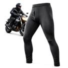 Calça Térmica Masculina Segunda Pele Moto Frio Intenso Com Braguilha 40 a 48