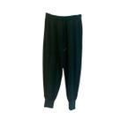 Calça tricot c/ suave brilho