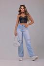 Calça wide leg blogueira panicat Calça wide leg blogueira panicat