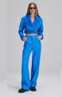 Calça wide leg cintura alta