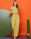 Calça wide leg