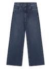 Calça Wide Leg Enfim 1000134224 Feminina Cintura Alta Jeans T. 38/46