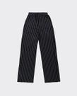 Calça Wide Leg Feminina Em Malha Jacquard Listrada - ENFIM Calça Wide Leg Feminina Em Malha Jacquard Listrada - ENFIM