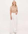 Calça Wide Leg Feminina Sarja Cargo-98037