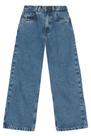 Calça wide leg infantil menina em jeans Brandili