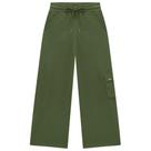 Calça Wide Leg Juvenil Feminina Lilimoon em Moletom Leve cor Verde Calça Wide Leg Juvenil Feminina Lilimoon em Moletom Leve cor Verde