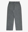 Calça Wide Leg Moletom Peluciado Básico Rovitex Cinza