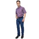 Calça Wrangler Masculina Jeans Reta Algodão Elastano Azul