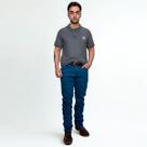 Calca Wrangler Masculina Original Clara Algodao Com Elastano