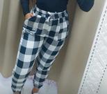 Calça Xadrez feminina