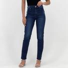 Calça Young Style Jeans Reta Feminina Calça Young Style Jeans Reta Feminina