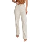 Calça youngstyle wide leg sarja feminino ref: youcf971
